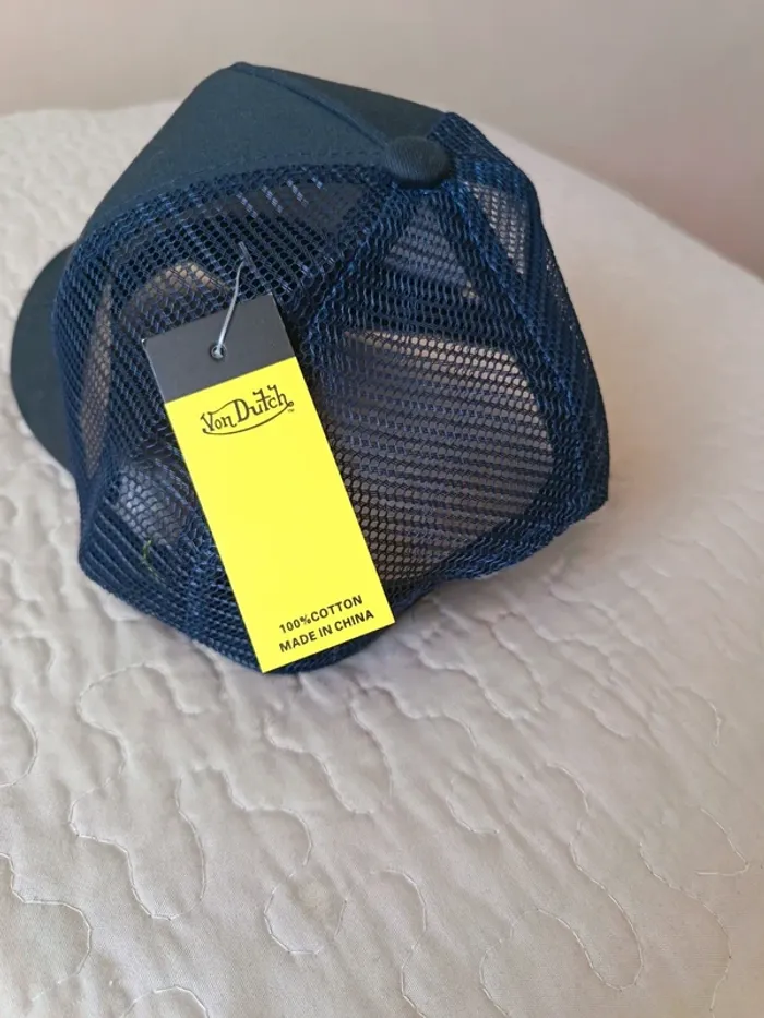 Casquette Van Dutch bleu marine homme taille unique neuf - photo numéro 4