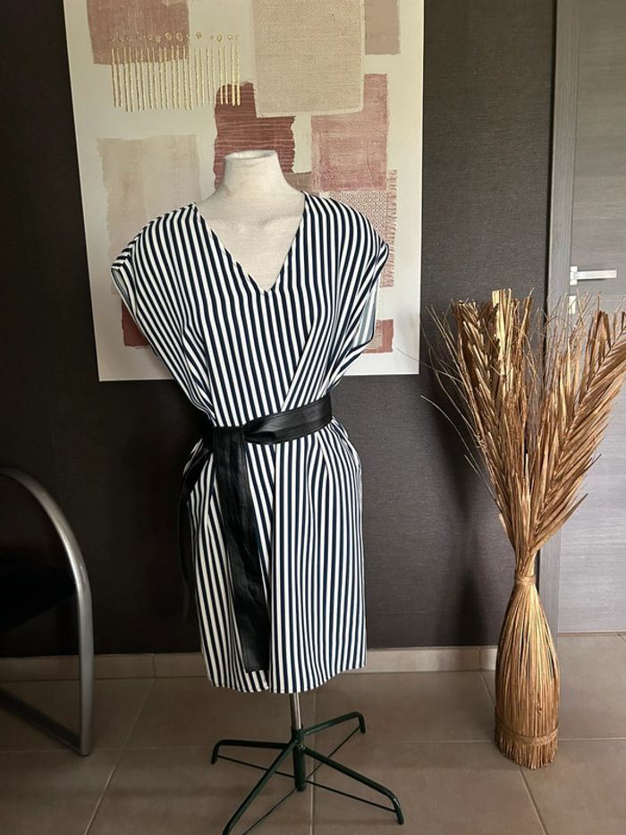 Robe marinière H&M 40