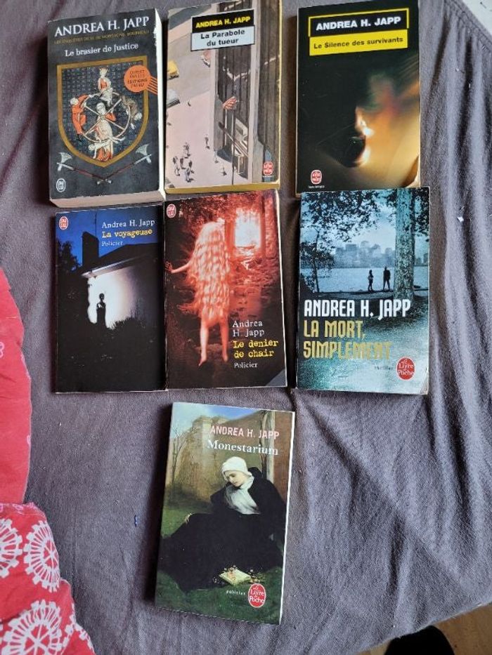 Livres de poche Andrea H Japp