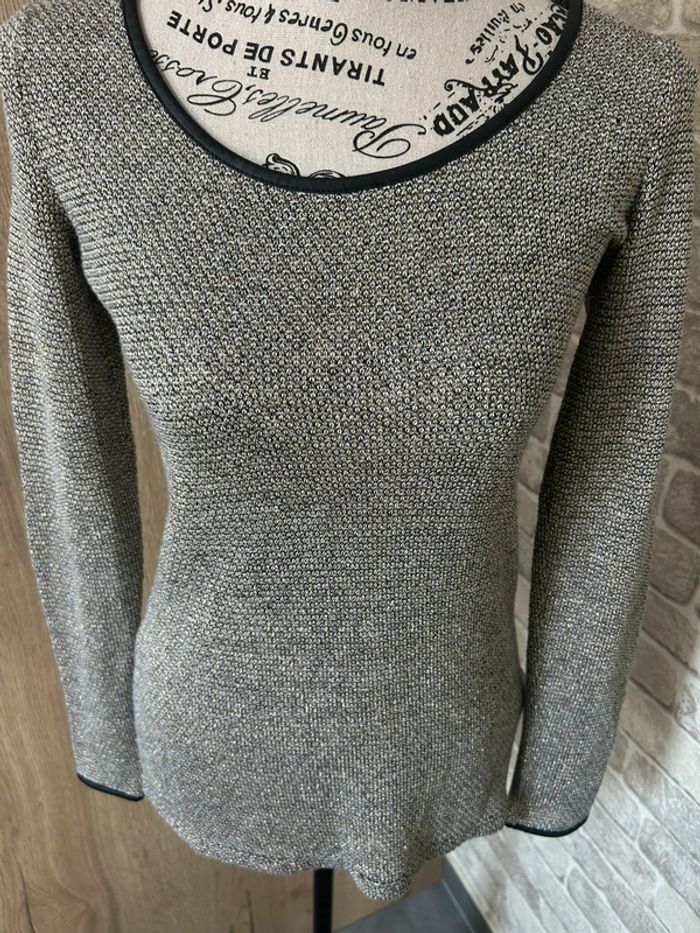 Pull léger brillant pailletée taille 36 - photo numéro 2