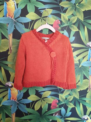 Pull type gilet