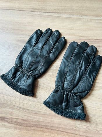 Gants noirs Similicuir Homme Boutique Indépendante 