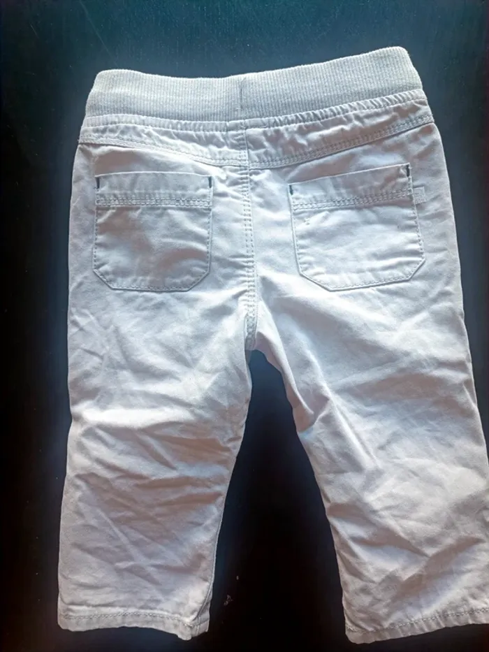 Pantalon gris 6 mois - photo numéro 2