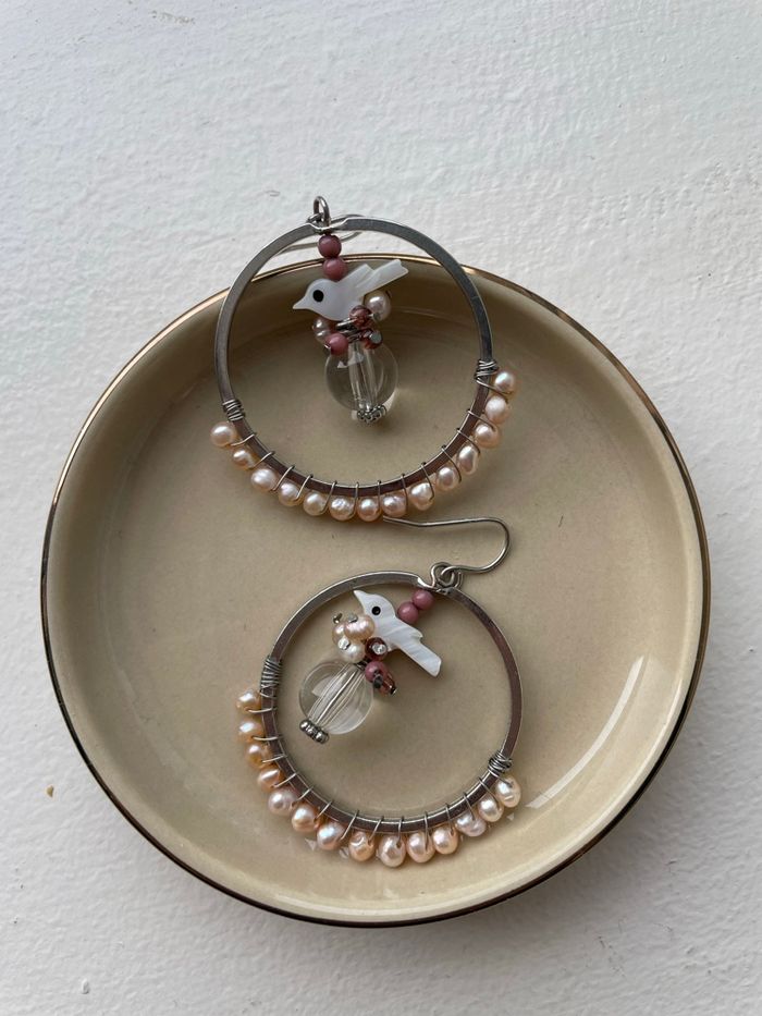 Boucles d’oreille fantaisie - photo numéro 2