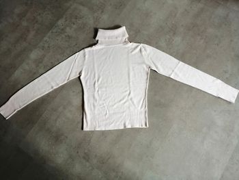 Pull col roulé rose pale Etam