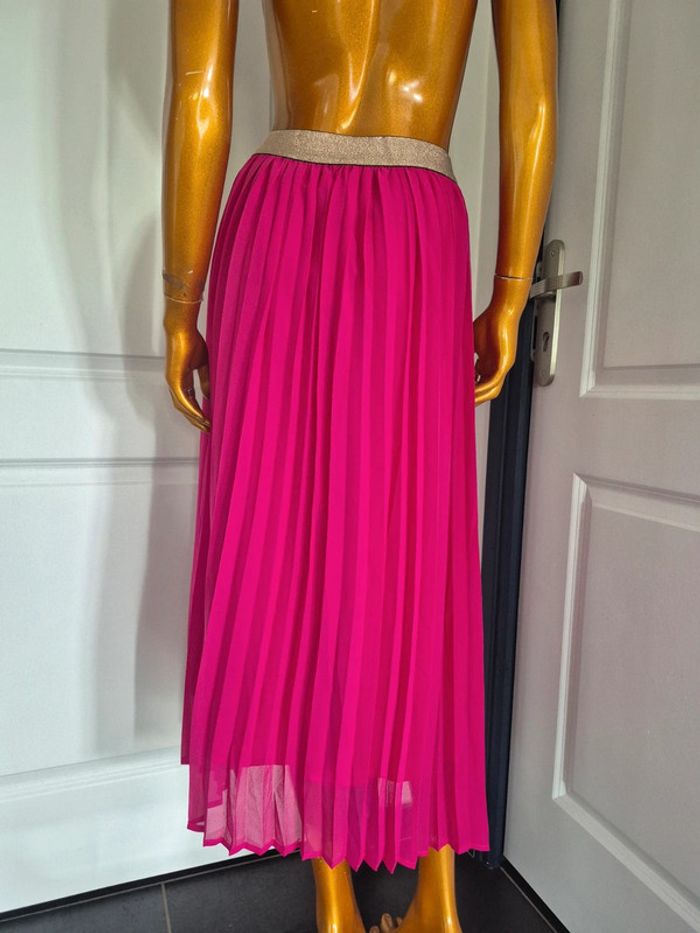 Jupe Longue Femme Fuschia - photo numéro 2