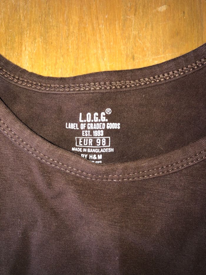 Tee shirt marron - photo numéro 2