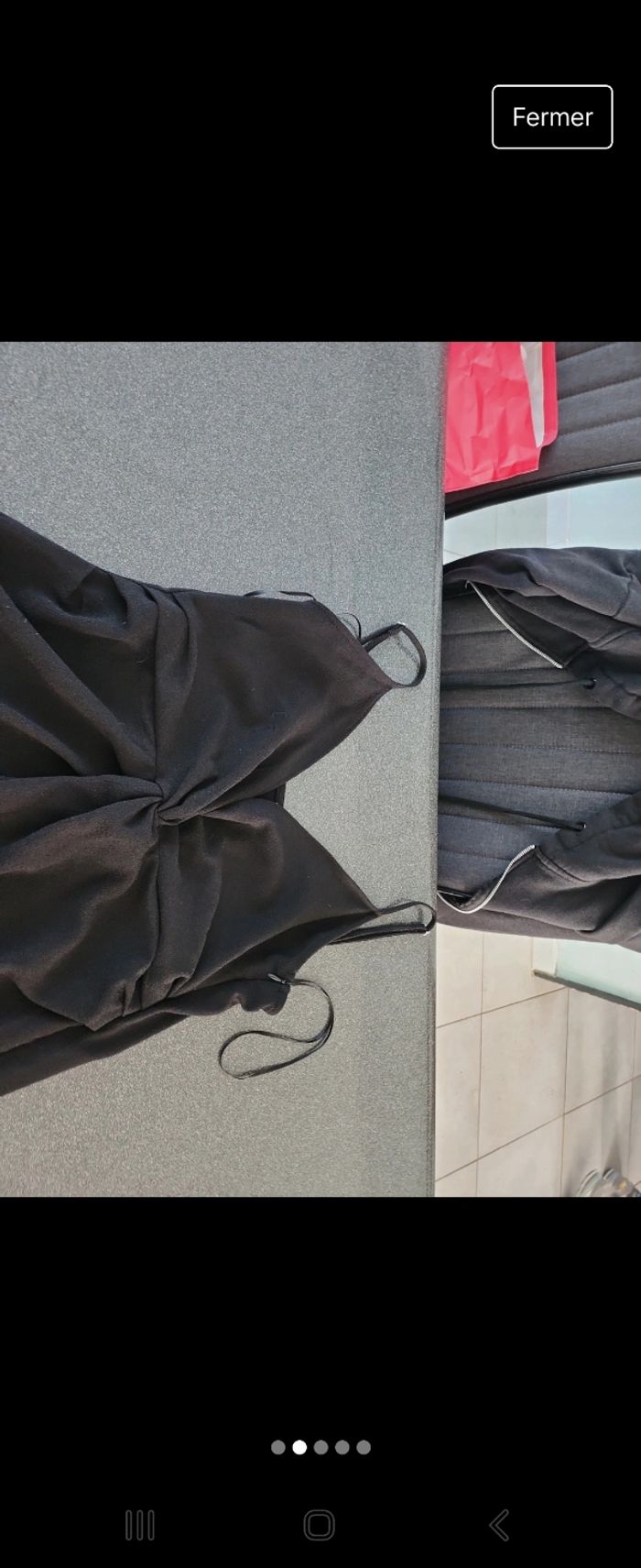 Robe noir Mango - photo numéro 2