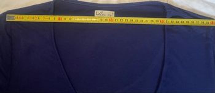 Haut bleu nuit »Via28 »manches longues - photo numéro 4