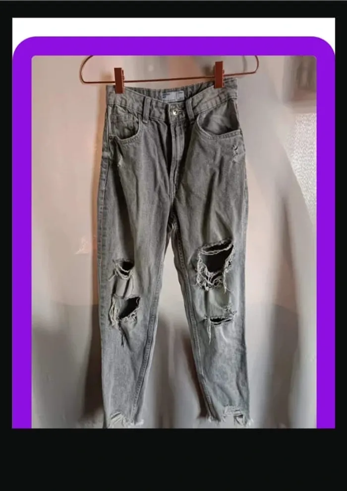 Jeans mom taille 32 berska