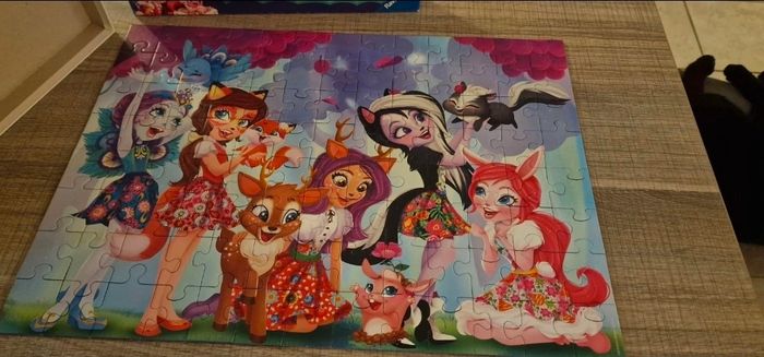 Puzzle enchantimals 100pieces - photo numéro 2