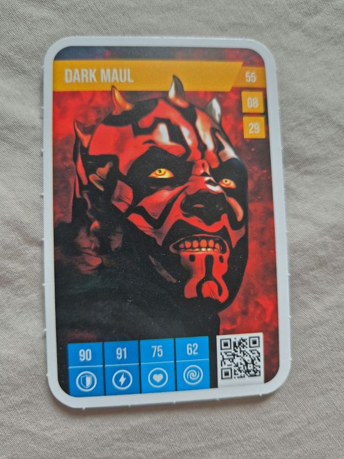 Carte Star Wars Auchan 2025 n° 55
Dark Maul