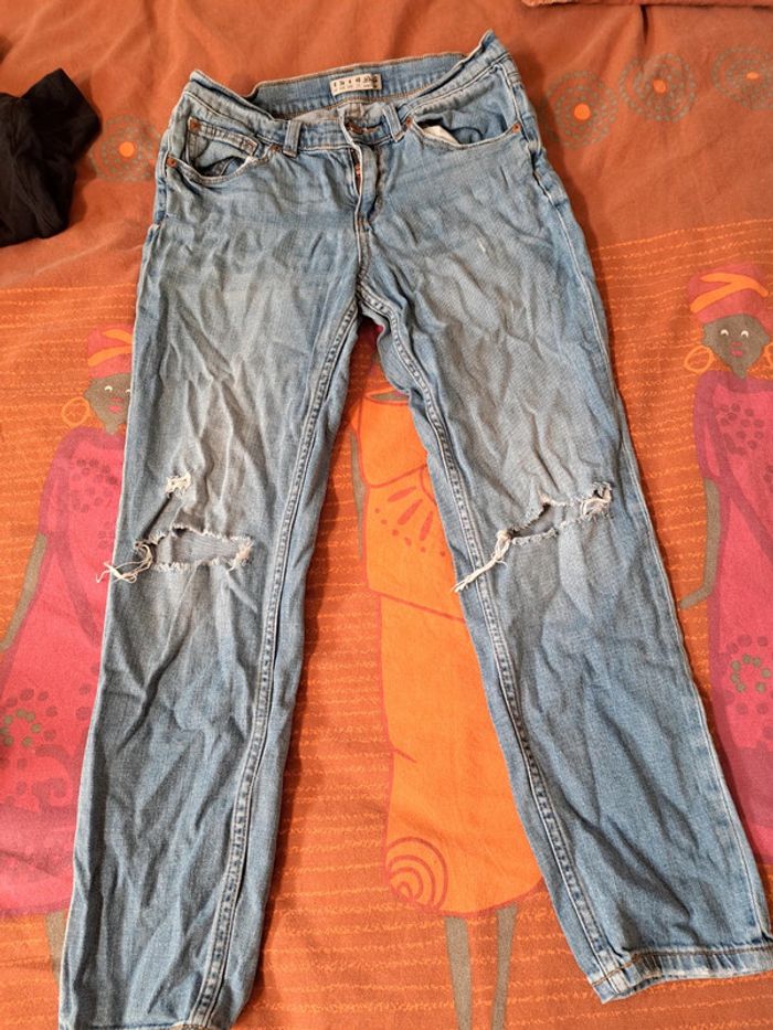 Jeans femme troués