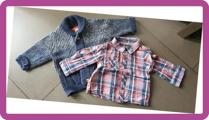 Ensemble chemise et gilet
