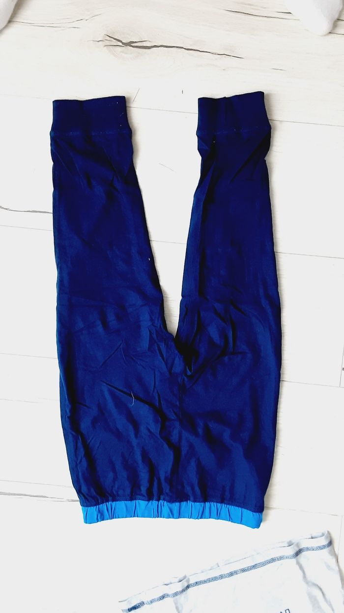 Vêtement garçon pyjama pantalon bleu et gris Tissaia 6 ans - photo numéro 4