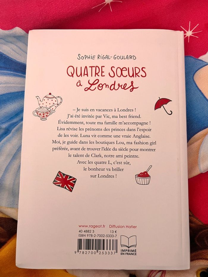 Livre les quatre sœurs à Londres - photo numéro 2