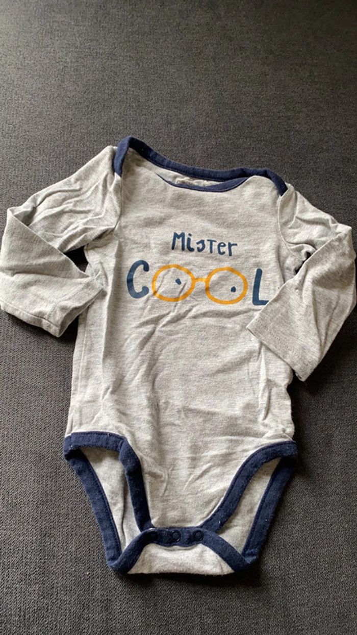Body garçon 9 mois