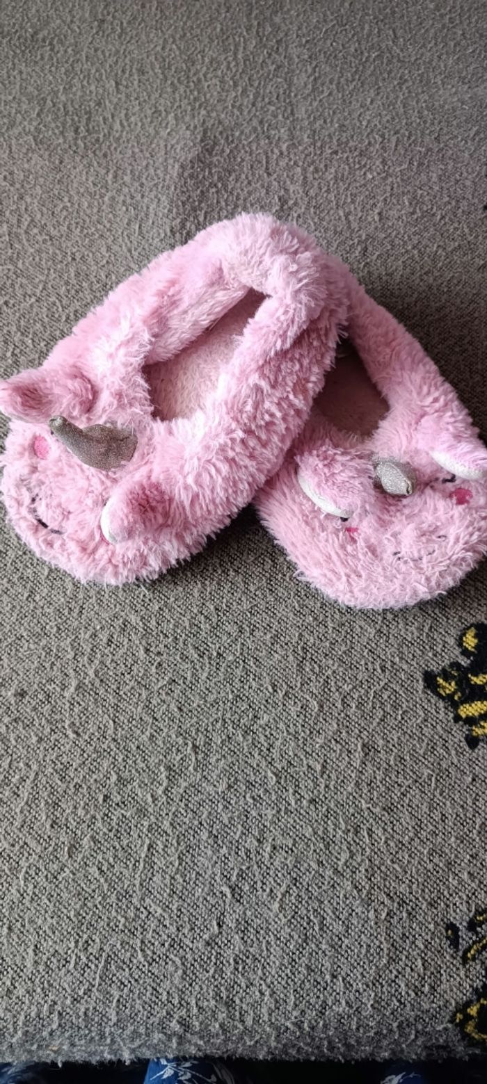 Chaussons licorne