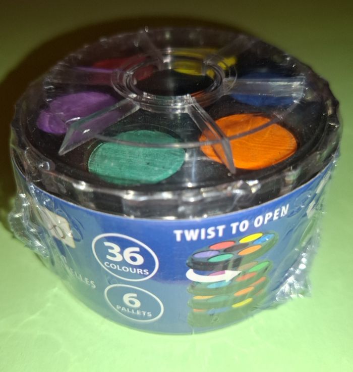 Set 36 couleurs aquarelle - photo numéro 3