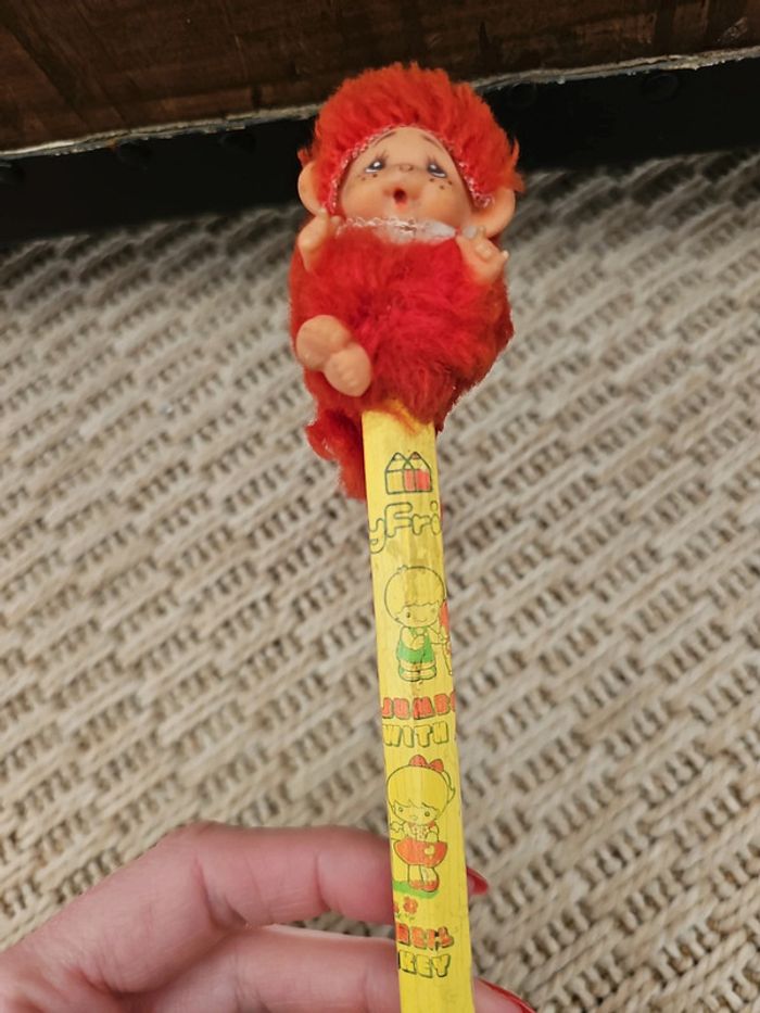 Crayon style monchhichi kiki vintage - photo numéro 10