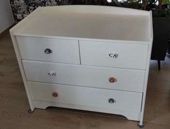 Commode blanche