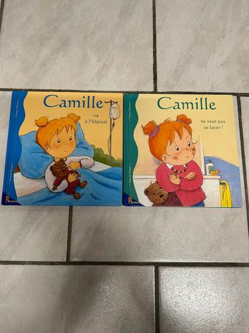 Lot 2 livres Camille