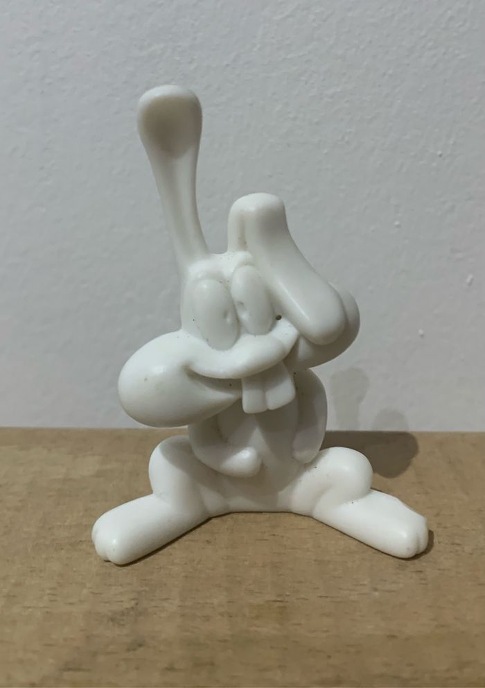 Figurine ancienne lapin blanc - photo numéro 2