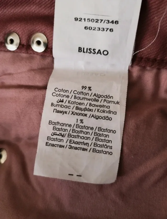 Jean skinny corail - photo numéro 6