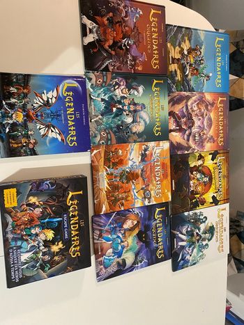 Lot 9 Les Legendaires plus Escape Game les Legendaires 