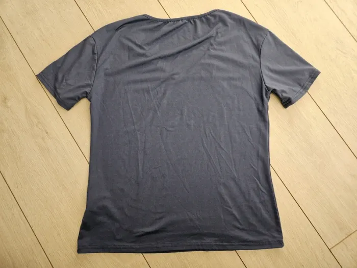Tee shirt femme bleu shein taille S - photo numéro 3