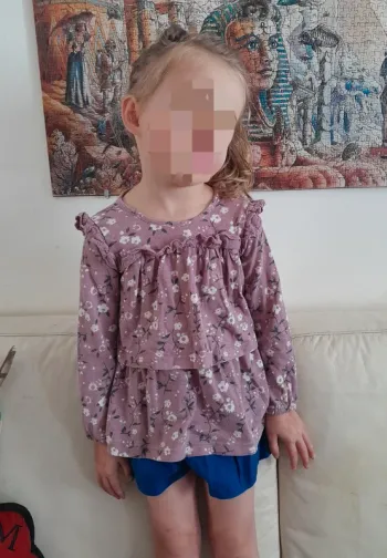 Haut fleuri 2 ans