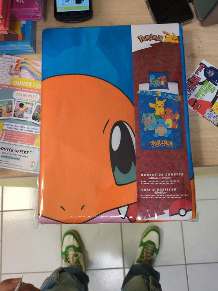Housse de couette pokémon 140x200 cm - photo numéro 2