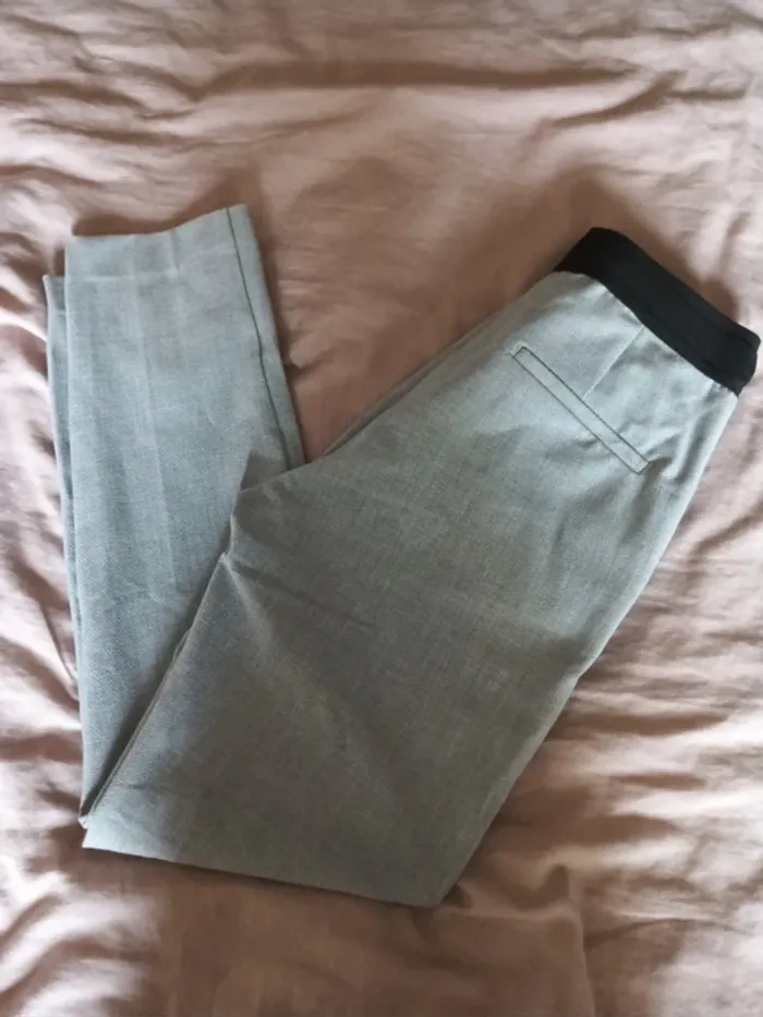 Pantalon tailleur droit Zara taille xs - photo numéro 3