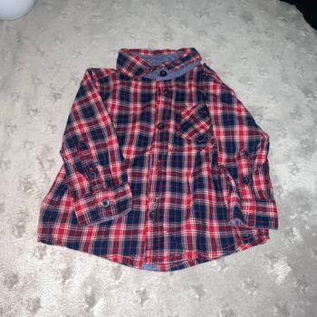Chemise à carreaux pour petit garçon