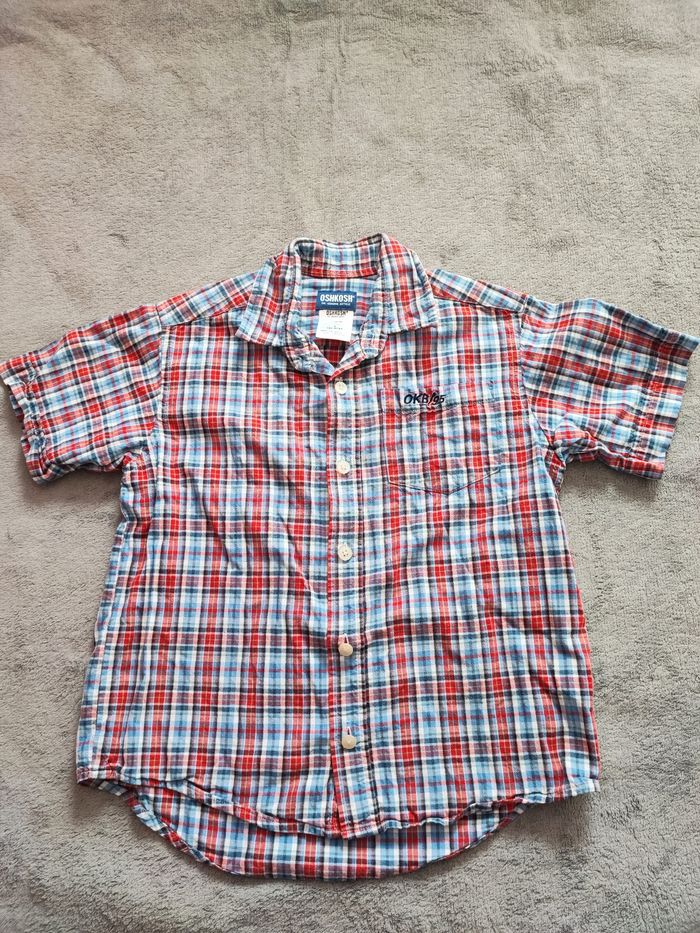 Chemise manches courtes 7 ans