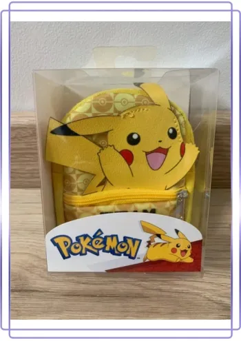 Mini sac à dos Pikachu - Porte-cartes