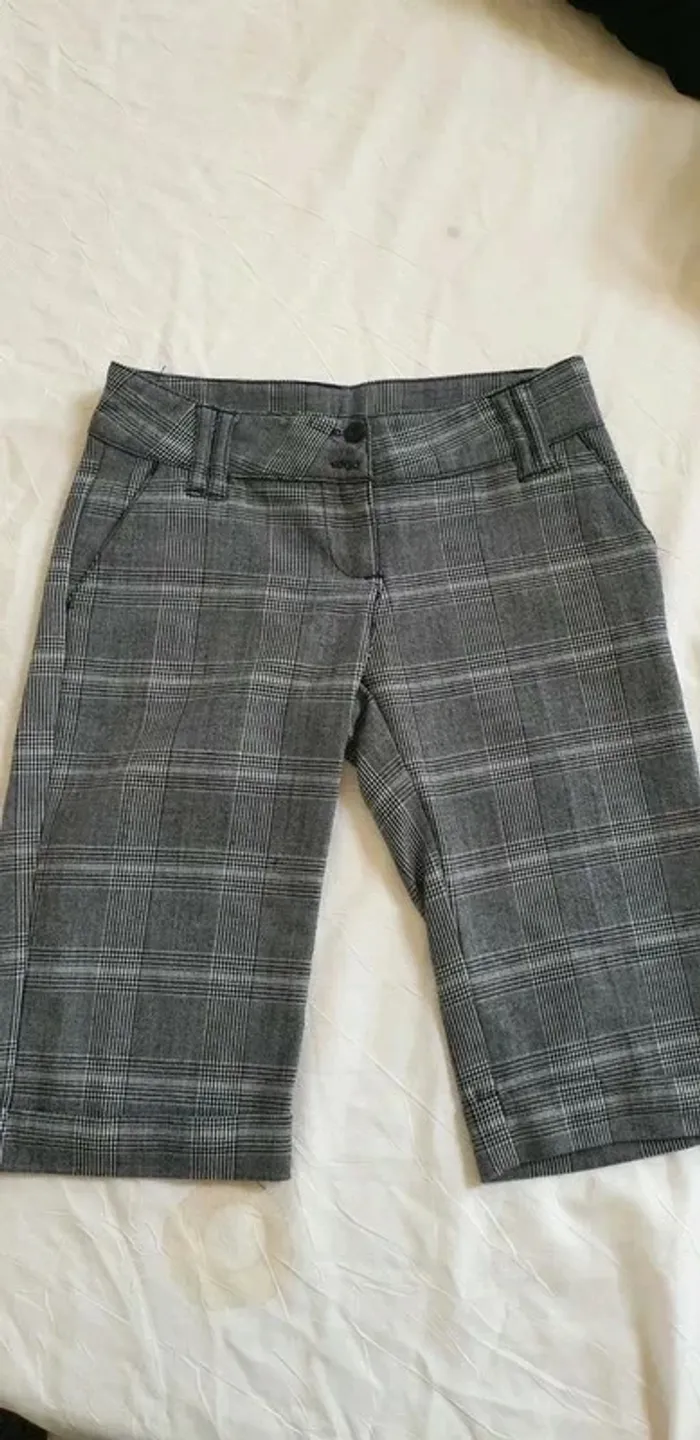 Pantalon vichy à grandx carreaux - photo numéro 3