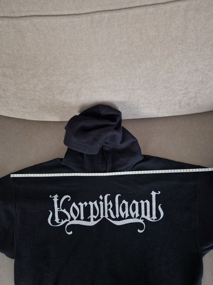 Sweat homme noir avec inscription blanche, Gildan - photo numéro 8