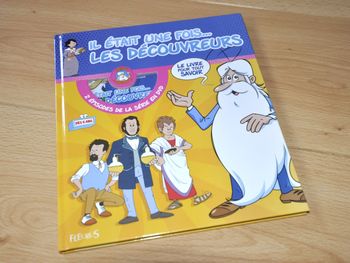 Il était une fois les découvreurs, livre avec dvd