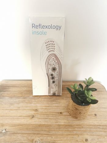 Paire de Semelles intérieures de Réflexologie Toutes Pointures