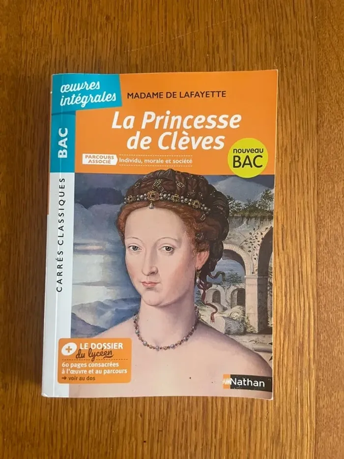 Livre la princesse de Clèves