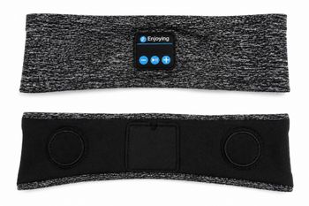 Bandeau Bluetooth Sport avec Écouteurs Intégrés – Casque Sans Fil pour Dormir, Running et Fitness