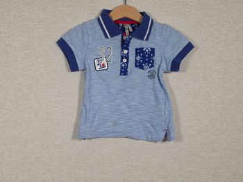 Polo bleu orchestra 23 mois 86 cm 