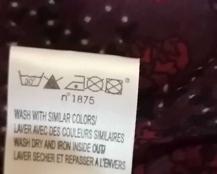 Robe d'été plage transparent violet bordeaux DDP - photo numéro 12