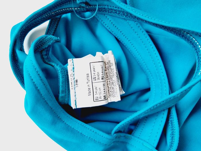 Nabaiji - Maillot de bain une pièce - Natation - Bleu (3/4 ans) - photo numéro 4