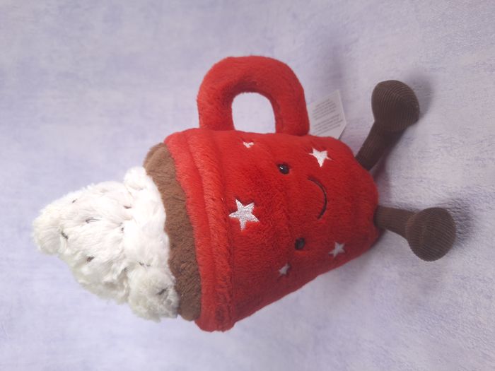 Peluche Jellycat chocolat chaud winter Amuseables Hot Chocolate A4HOTC retired - photo numéro 8