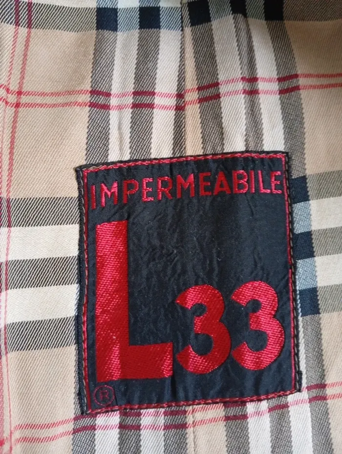 Trench imperméable long Camel - photo numéro 5