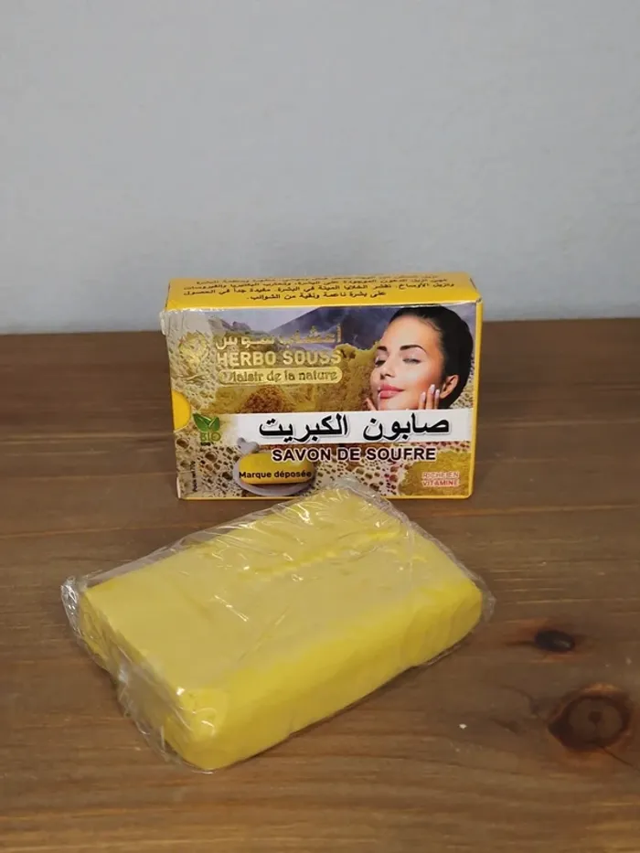 70g de savon au soufre bio