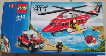 Lego city - Hélicoptère pompier