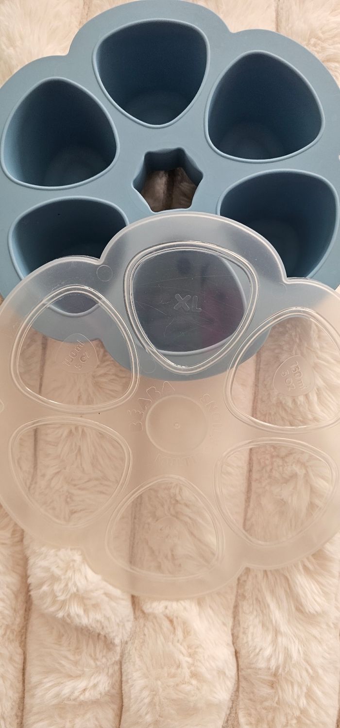 Lot de 2 fleurs 🌸 multiportions BEABA XL 150ML - photo numéro 2